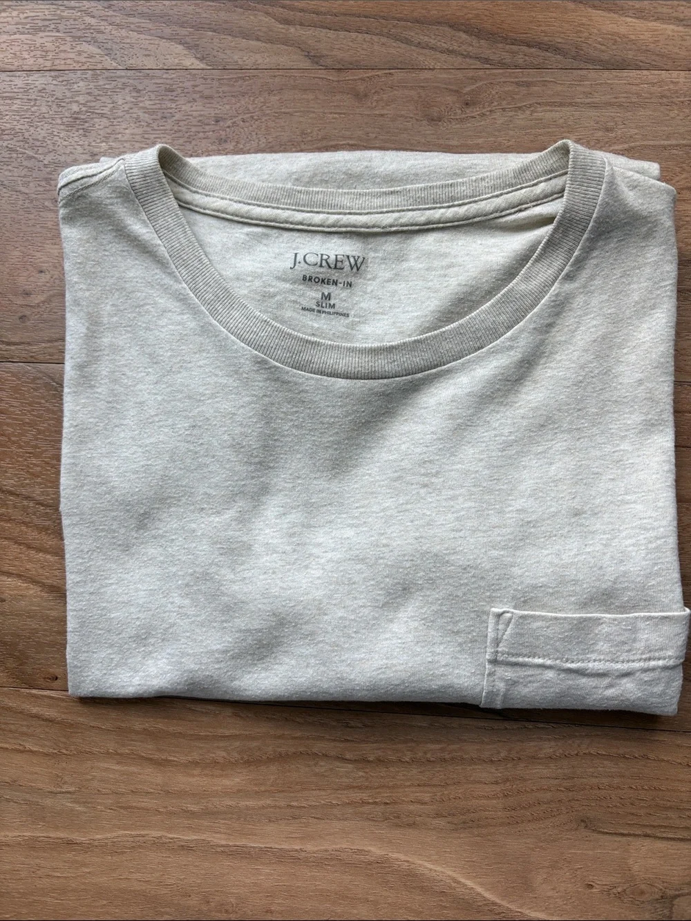 J. Crew Broken in Slim Short-Sleeve Pocket Tee